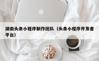 灯塔湖南头条小程序制作团队（头条小程序开发者平台）